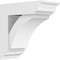 Ekena Millwork Standard Thorton Architectural Grade PVC Bracket with Traditional Ends, 5"W x 12"D x 12"H BKTP05X12X12THR01 - alternate 1